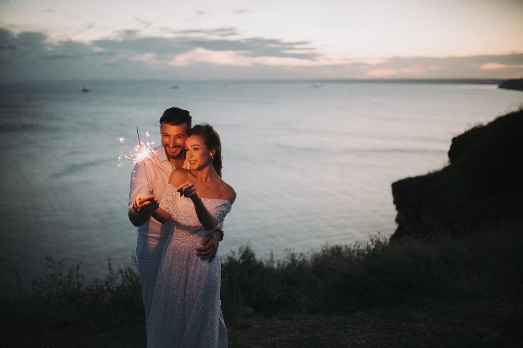 Photoshoot after the wedding, Black sea coast